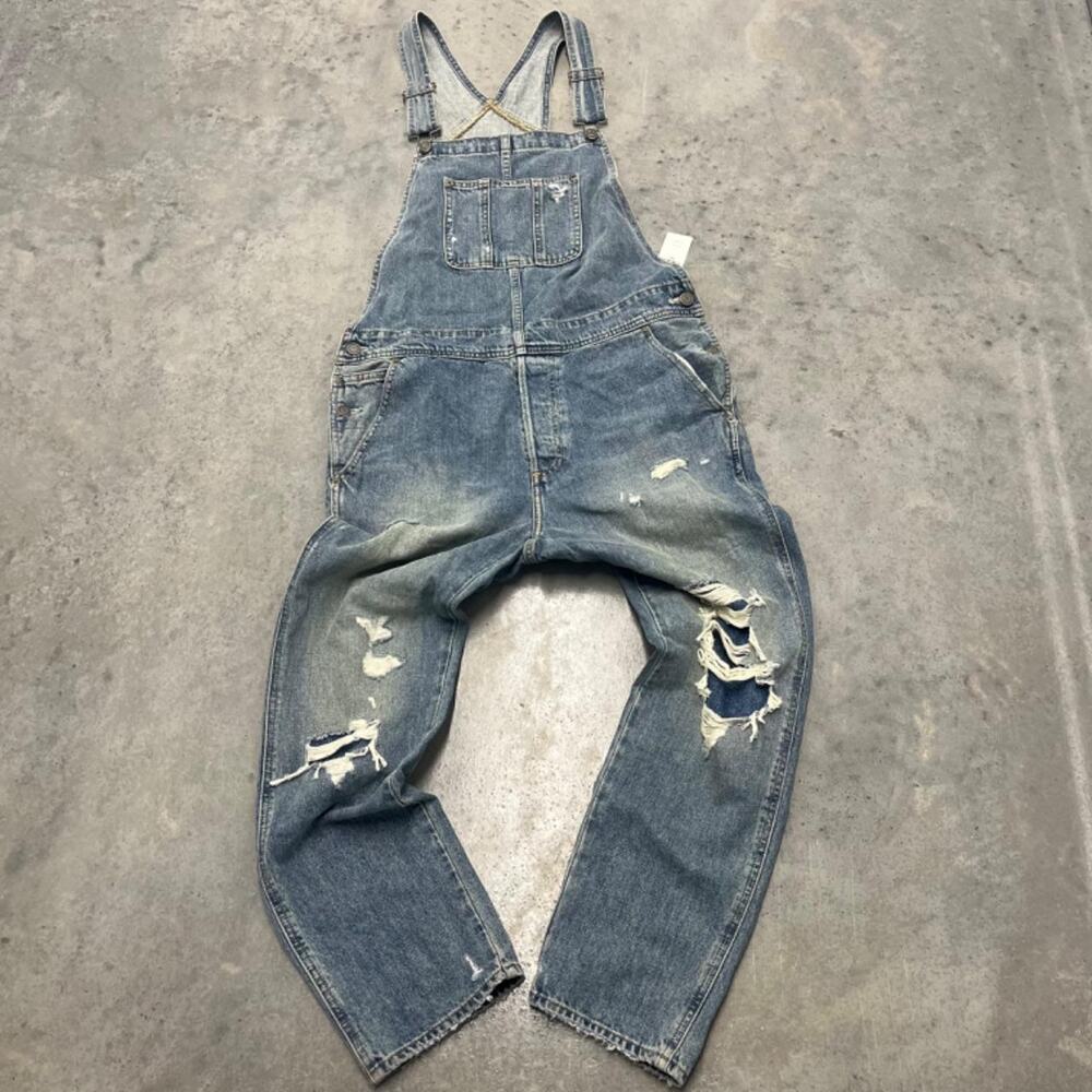 Abercrombie fitch nwt denim overalls